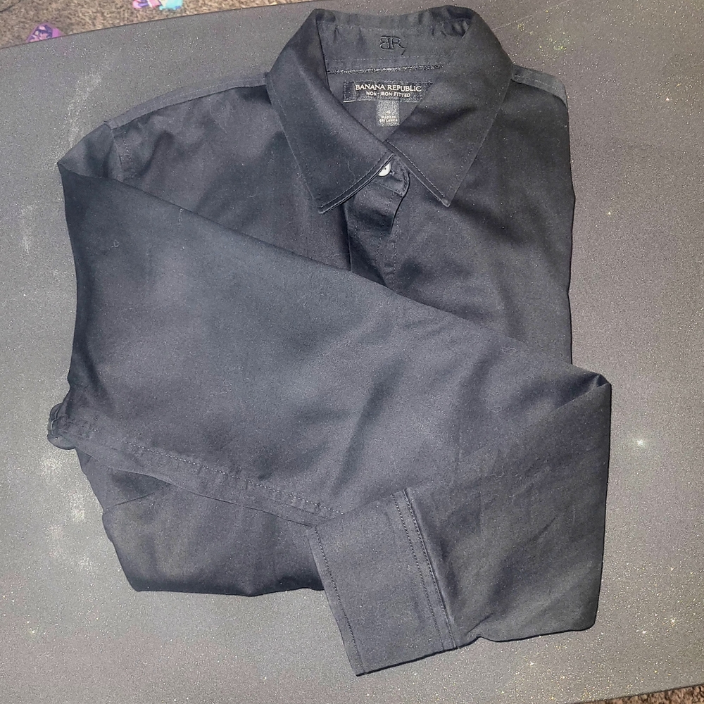 Banana Republic Midnight Black Shirt